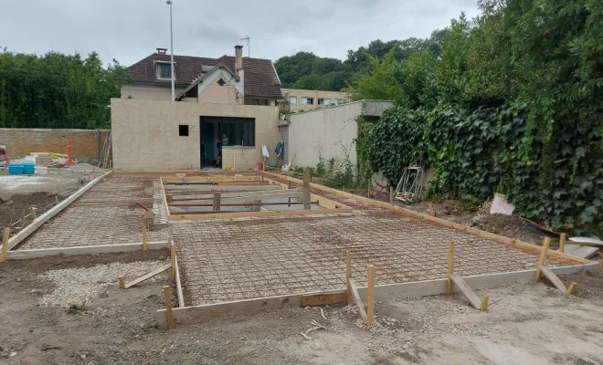 Création terrasse en béton, Vienne, Faria Multi Services